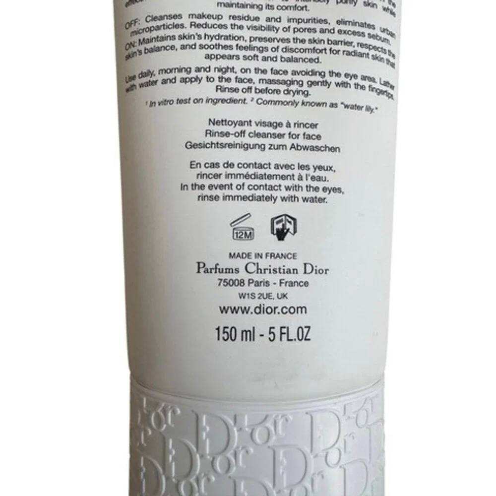 Christian Dior La Mousse off/on foaming cleanser 5 fl oz NEW full size